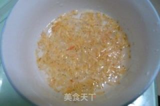 青菜虾皮拉面的做法步骤：4