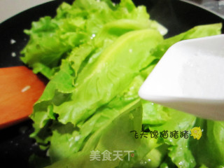 蒜蓉生菜的做法步骤：5