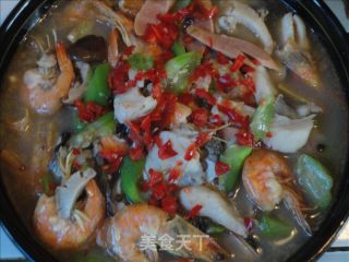 【湘菜】水煮鱼虾的做法步骤：13
