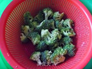 【粤菜】翡翠虾球的做法步骤：4