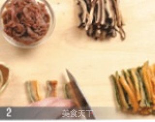 韩国宫廷炒年糕的做法步骤：2