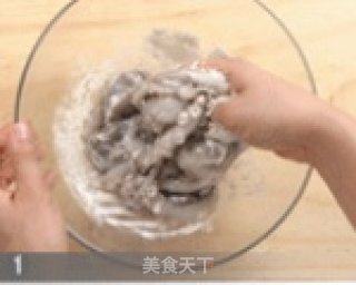 韩国辣炒八爪鱼的做法步骤：1