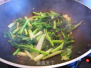 豉椒炒白菜的做法步骤：6