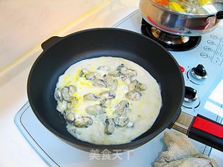 香煎蚝饼的做法步骤：5