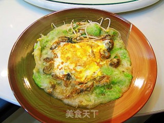 香煎蚝饼的做法步骤：10