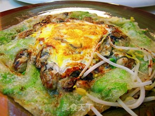 香煎蚝饼的做法步骤：11