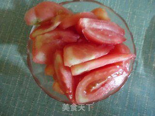 番茄丝瓜的做法步骤：4