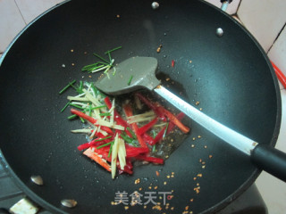 辣汁茄丝的做法步骤：7