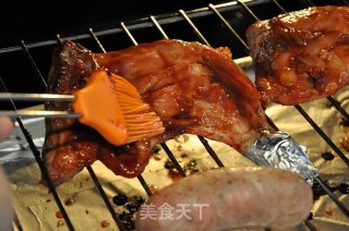蜜汁烤鸡腿的做法步骤：7