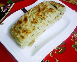 芝麻葱油饼的做法步骤：11