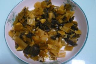冬高菜拉面的做法步骤：2