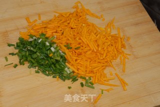南瓜豆渣饼的做法步骤：1