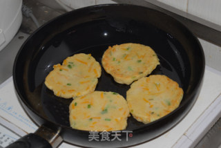 南瓜豆渣饼的做法步骤：10