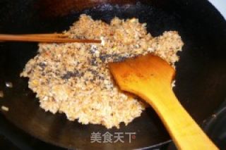豆瓣酱蛋炒饭的做法步骤：7