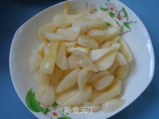 【湘菜】酸荞头蒸鸡块的做法步骤：3
