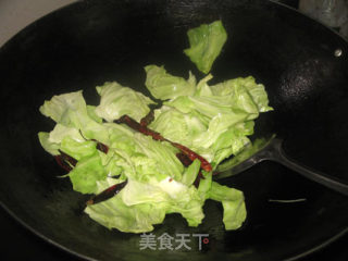【湘菜】手撕包菜的做法步骤：3