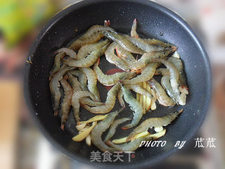 绿茶鲜虾 （茶香扑鼻）的做法步骤：7