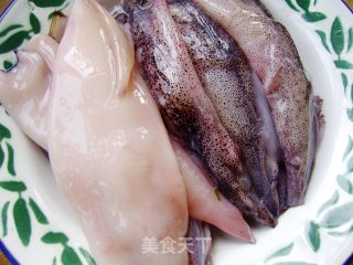 健康小吃----酥炸鱿鱼段的做法步骤：1