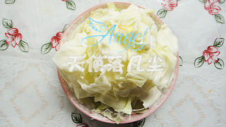 豆豉手撕包菜的做法步骤：2