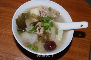 筒骨萝卜海带汤的做法步骤：5
