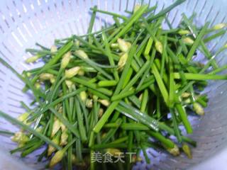 韭菜花炒香干的做法步骤：2