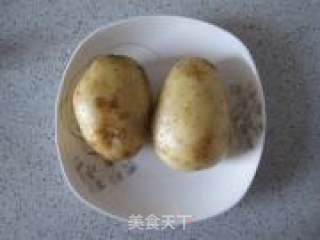 大爱——自制炸薯条的做法步骤：1