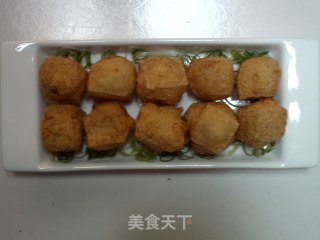 油炸油豆腐的做法步骤：4