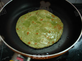 看不到葱的香葱饼【葱汁饼】的做法步骤：8