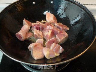 香菇鸡块的做法步骤：4