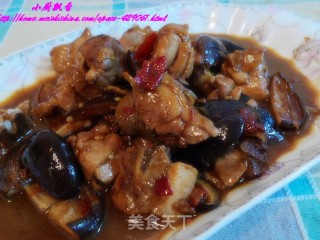 香菇鸡块的做法步骤：9