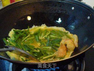 韭菜炒鸡蛋的做法步骤：6