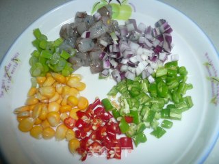 五彩蛋羹豆腐的做法步骤：4
