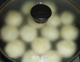 倒着煎的生煎包的做法步骤：11