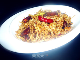 麻辣鸡丝的做法步骤：6