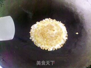 营养快速早餐【菜脯炒蛋饼】的做法步骤：4