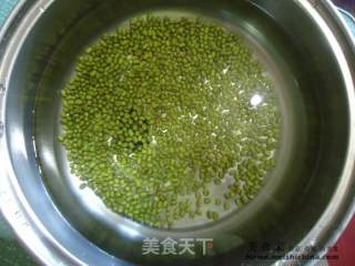 清凉绿豆水饭的做法步骤：2