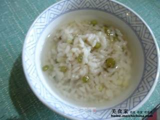清凉绿豆水饭的做法步骤：5
