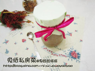 【兔纸私房菜】夏天一款健康瘦身的沁心冰饮——香蕉COCO奶昔的做法步骤：5