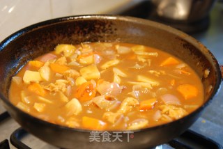 素菜咖喱饭的做法步骤：6