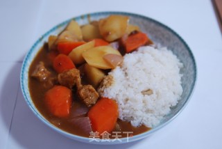 素菜咖喱饭的做法步骤：7