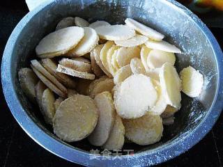 烧烤味炸薯片的做法步骤：3