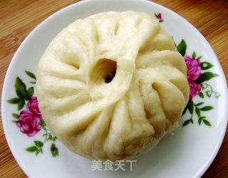 家常主食----韭菜鸡蛋包子的做法步骤：8