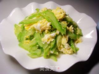 【徽菜】--鸡蛋炒苦瓜的做法步骤：11