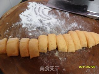 粗粮早餐－－鲜榨玉米汁&红薯刀切的做法步骤：4