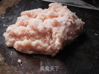 鱼茸香菇盒的做法步骤：3