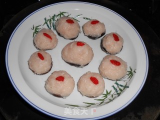 鱼茸香菇盒的做法步骤：7