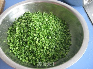 凉水面菜豆包子的做法步骤：3