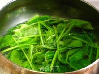 菠菜拌粉丝的做法步骤：4