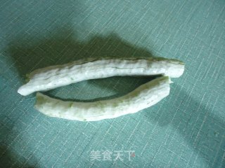 剁椒蛇豆的做法步骤：1
