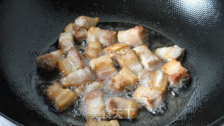 [徽菜]皖山特色---山粉圆子烧肉的做法步骤：8